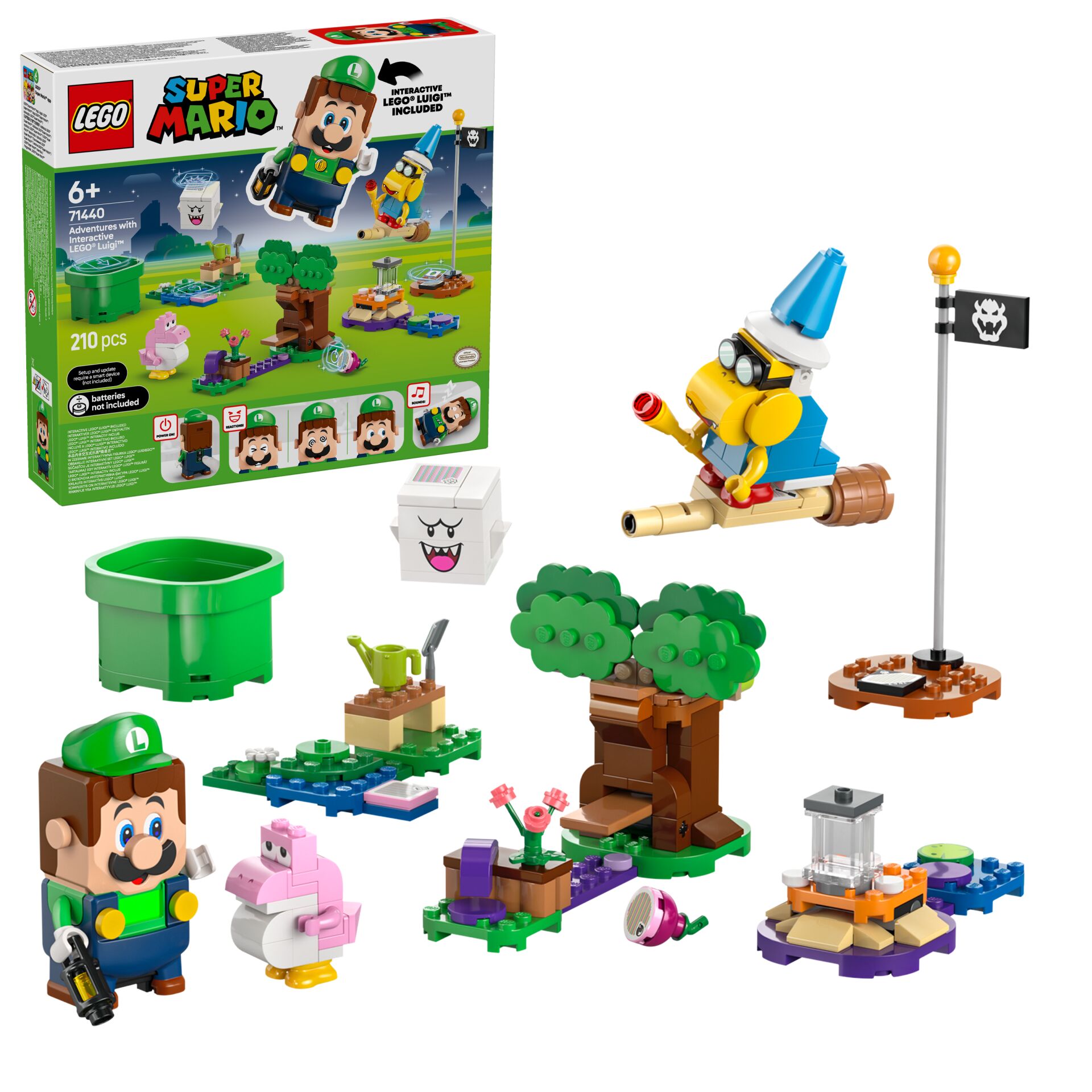 E-shop LEGO® Super Mario™ Dobrodružstvá s interaktívnym LEGO® Luigi™ 71440