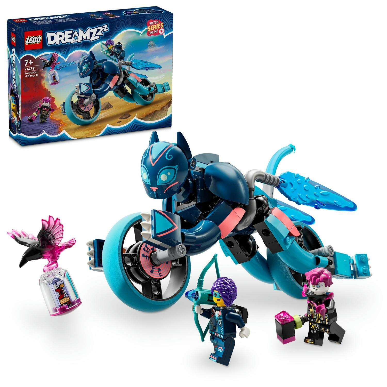E-shop LEGO® DREAMZzz™ Zoey a jej mačacia motorka 71479
