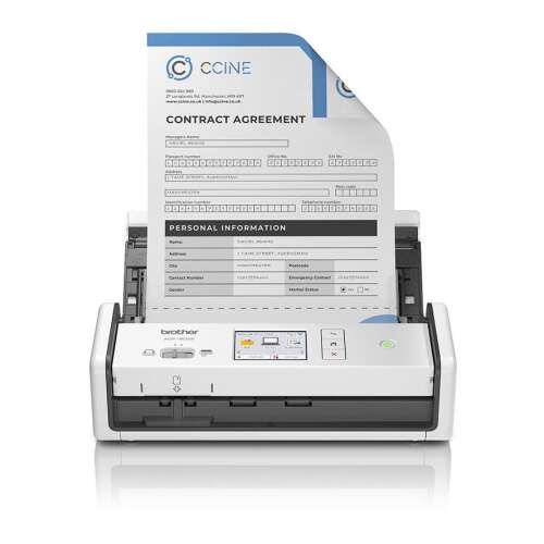Brother ADS-1800W Dokumentenscanner, weiß, A4, 1200 x 1200 DPI