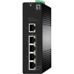 LevelOne IGS-2105P mrežni prekidač upravljan L2 Gigabit Ethernet (10/100/1000) podrška za napajanje preko Ethernet-a (PoE) (IGS-2105P) 103370731 - Switch