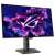 ASUS ROG Strix OLED XG27AQDMG gaming monitor, 27 inch, Quad HD, 240Hz refresh rate, 0.03ms response time, HDR, FreeSync Premium, G-SYNC Compatible, OLED display, side view