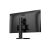 Monitor AOC U27B3AF 27" 4K UHD widok z tyłu pod kątem