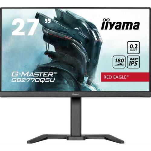 iiyama G-MASTER GB2770QSU-B6 27 inch 2K Ultra HD monitor, black