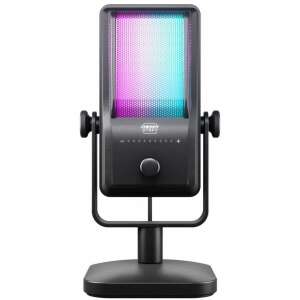 CHERRY STREAM NGALE R Čierny USB Kondenzátorový Mikrofón s RGB Podsvietením - Mikrofóny