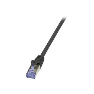 LOGILINK CQ3103S LOGILINK patch kábel, Cat.6A 10G S/FTP PIMF PrimeLine 15m fekete 37480112