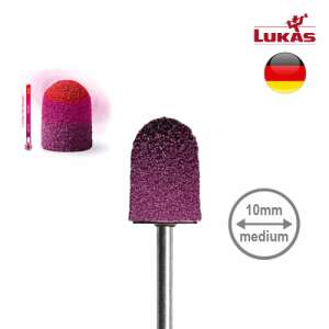 Lukas thermo csiszolósapka, kerek, közepes 10mm (10db/csomag) 103413295 - Műköröm csiszológép kiegészítő