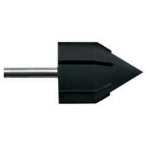 Fekete hegyes csiszolófej elektromos körmösfúróhoz - Műköröm csiszológép kiegészítő