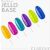 CLARESA Rainbow Jello Base Baza hybrydowa - Lime 5 g 103413443