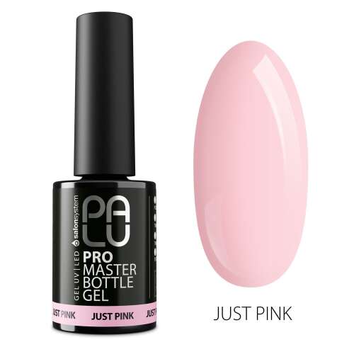 Palu Pro Master Bottle Gel - Just Pink körmöző gél, rózsaszín körmöző gél, rózsaszín gél lakk, salon system, körmöző gél lakk - Műköröm építő zselé