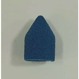 Kék kúp alakú csiszolófej körömcsiszolóhoz, 13mm, durva szemcseméret - Műköröm csiszológép kiegészítő