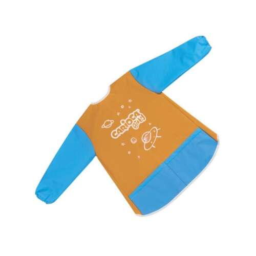 Carioca Baby vízálló kötény 2-4 éves korig, hosszú ujjakkal, zsebekkel és állítható tépőzárral