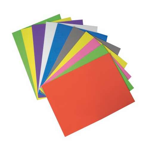 Habszivacs lap, 10 szín, 30x20 cm, 10 db - playbox 103414056