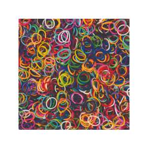 Playbox: Színes mini befottes gumi szett karköto készítéshez 5000 db-os 103414091 - Playbox