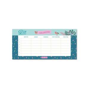 Ars Una: Grădina mea secretă - orar pe două pagini 103414610 - Ars Una