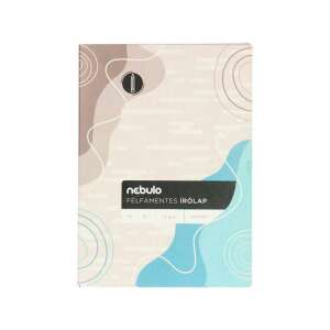 Nebulo A5 Schreibblock, halbäumefrei, 50 Blatt, laminiert - Zeichengeräte