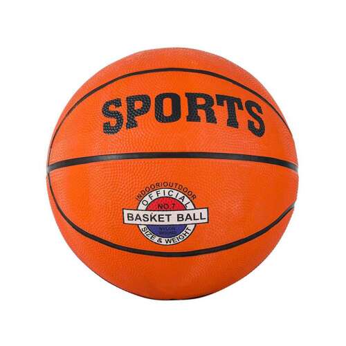 Sports hivatalos 7-es méretű kosárlabda, beltéri/kültéri, nylon fonott