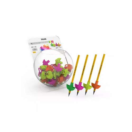 Nebulo: Silicone Smile facial pencil catcher in multiple colours 1pc