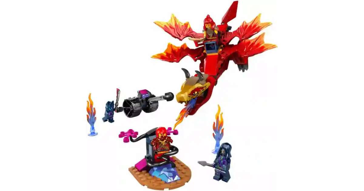 LEGO® Ninjago - Batalia Dragonului-Sursa al lui Kai, 71815, 120