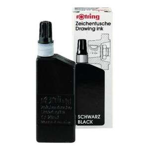 Rotring Rajztinta - Fekete - 23ml