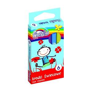 Fiorello Grand 6er Pack Wachsmalstifte, rund, angespitzt - Stifte & Bleistifte