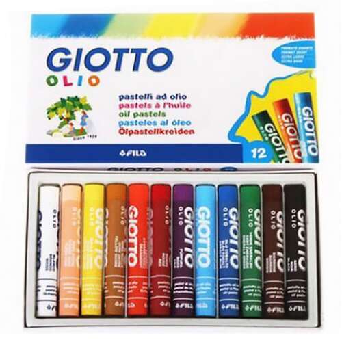 Giotto Olio olajpasztell készlet 12 színben