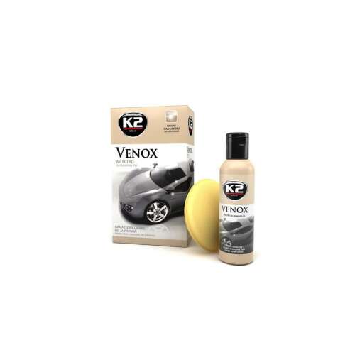 K2 VENOX polírozó folyadék, autóápolási termék, applikátorral