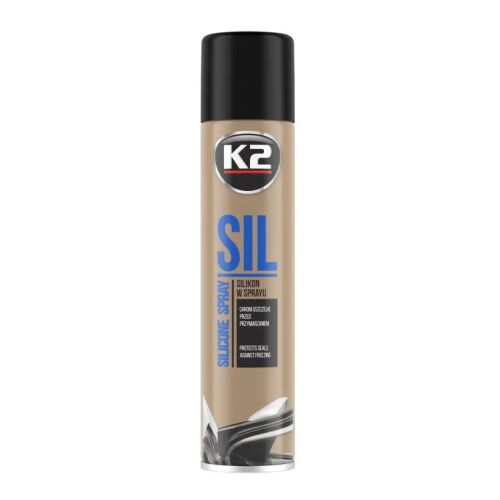 K2 SIL Szilikon spray 300ml autóápoláshoz