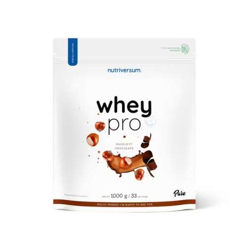 Nutriversum Whey PRO 1000 g - Mogyorós-csokoládé 103421371