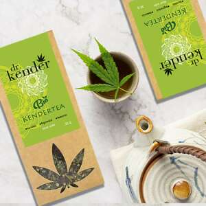 dr.kender BIO Kendertea 472 mg CBD tea, 30g, bio kender tea, nyugtató, relaxáló, THC-mentes