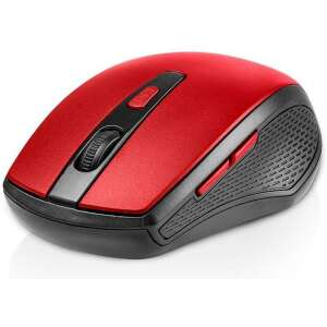 Tracer TRAMYS46750 2.4 GHz RF Nano Wireless Optical Mouse, 1600 DPI, Red and Black - Mouse