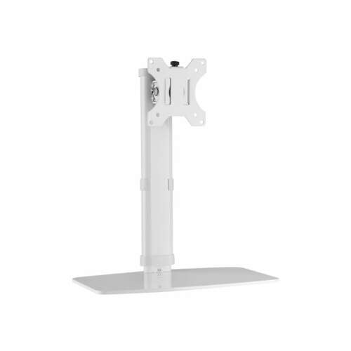 Techly ICA-LCD 260 uchwyt / stojak do monitorów 68,6 cm (27") Biały Biurko (102765)