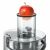 Close-up of Bosch MES25A0 juicer feeding tube with apple