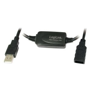 LogiLink USB 2.0 Repeater Cable, 10m active extension - Logilink USB Cable