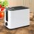 Midea 2-slice toaster in kitchen setting with vegetables