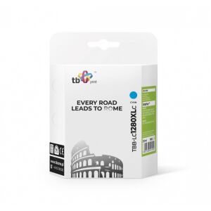 Cartuș de cerneală Cyan TB Print LC1280XLC - Compatibil cu imprimantele Brother - TB Print