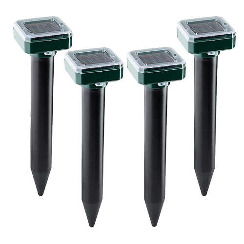 Ultrahangos napelemes vakondriasztó  4db