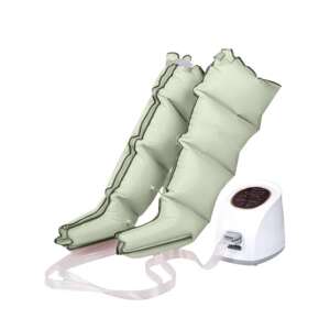 Masajor profesional de compresie a aerului pentru picioare, tip cizmă, pentru drenaj limfatic, reabilitare medicală, stimularea circulației sanguine, relaxare, ameliorarea durerii și inflamației, 10 niveluri de intensitate - Frumusețe și sănătate