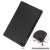 Lenovo M10 tablet case, black, back view, camera cutout, corner protection