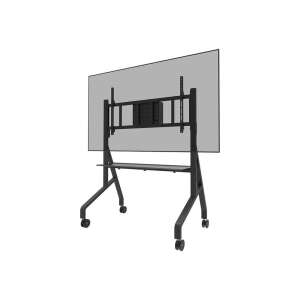 Neomounts FL50-575BL1 multimedia stand with wheels, black - TV Stand and Wall Mount