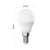 EMOS LED Classic Mini Globe E14 izzó, 4,2W, 470lm, meleg fehér, méretek