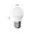 EMOS LED Classic Mini Globe E27 light bulb dimensions, 45mm diameter, 77mm height