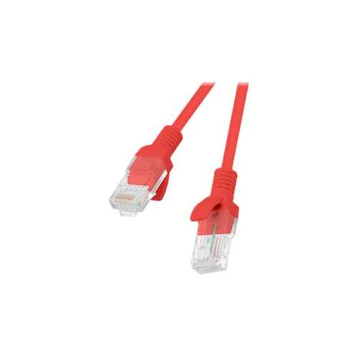 Lanberg PCU5-20CC-0050-R Piros Cat5e UTP Patch Kábel, 0.5m