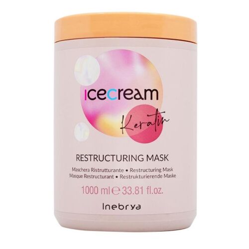 Inebrya Ice Cream Keratin Hajpakolás - 1000 ml 131628434 