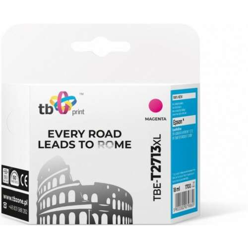 TB Print TBE-T2713XL 18 ml 1700 stron magenta kompatybilny wkład atramentowy