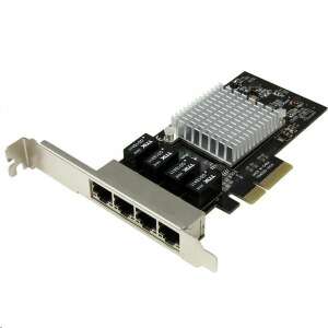 StarTech.com 4 portos Gigabit PCIe Hálózati kártya, ST4000SPEXI - Startech