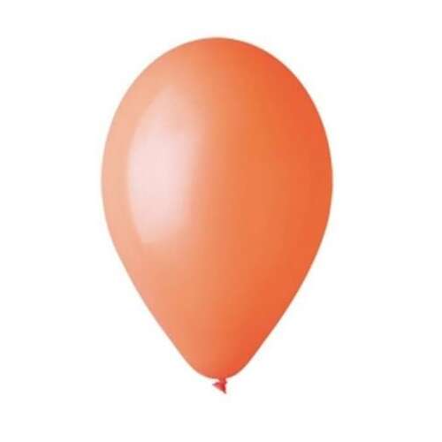 26 cm orangefarbener Luftballon