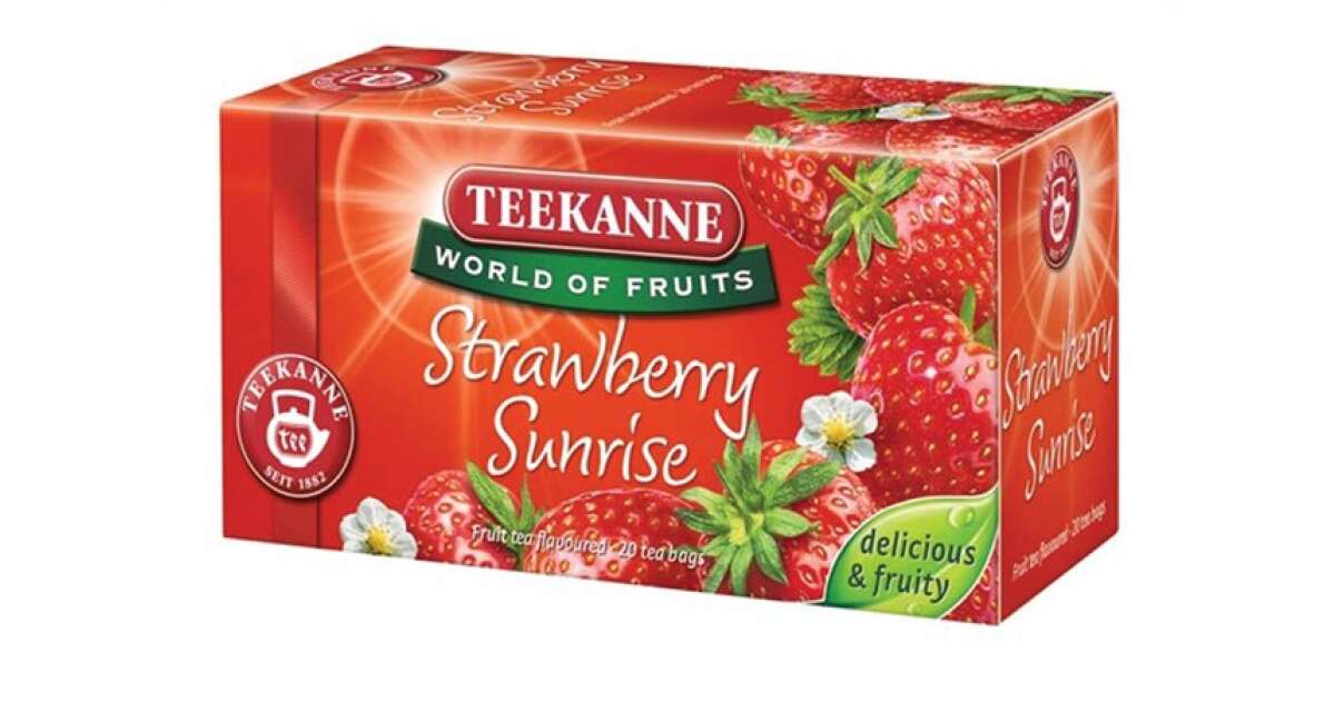 Teekanne Strawberry Sunrise 20x2,5g filteres gyümölcs tea | Pepita.hu