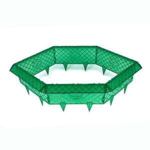 Swissinno Snail Fence 2m, green plastic fence for protecting plants from snails, hexagonal shape - Live Animal Trap