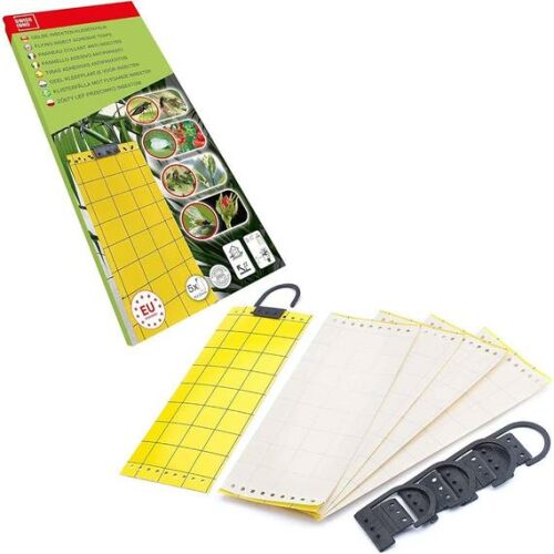 Swissinno NaturalControl insect sticky traps, 5 pack. Effective indoor pest control for flies, gnats, mosquitoes, and moths.