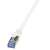 Logilink CQ3101S Cat.6A 10G S/FTP PIMF PrimeLine 15m white patch cable